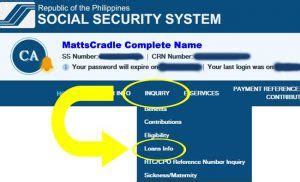 soa sss meaning|How to check SSS LOAN SOA .
